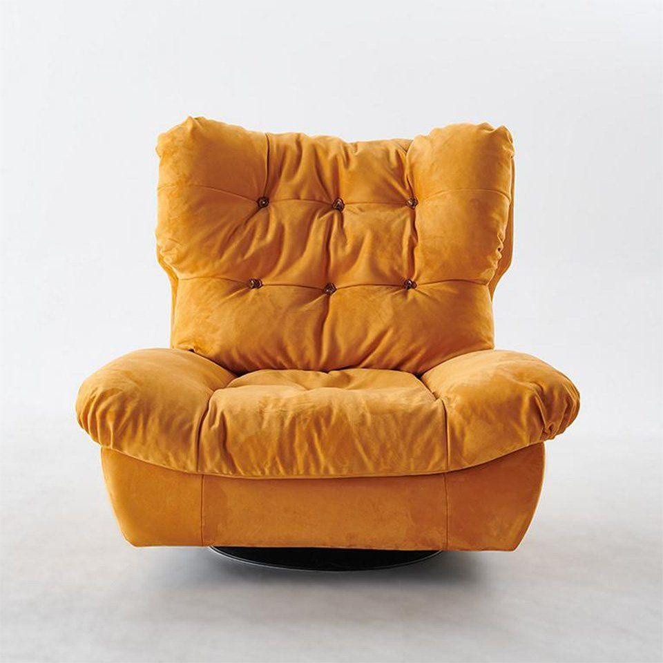 Sessel Drehbarer Relaxsessel aus Textil in modernem Design