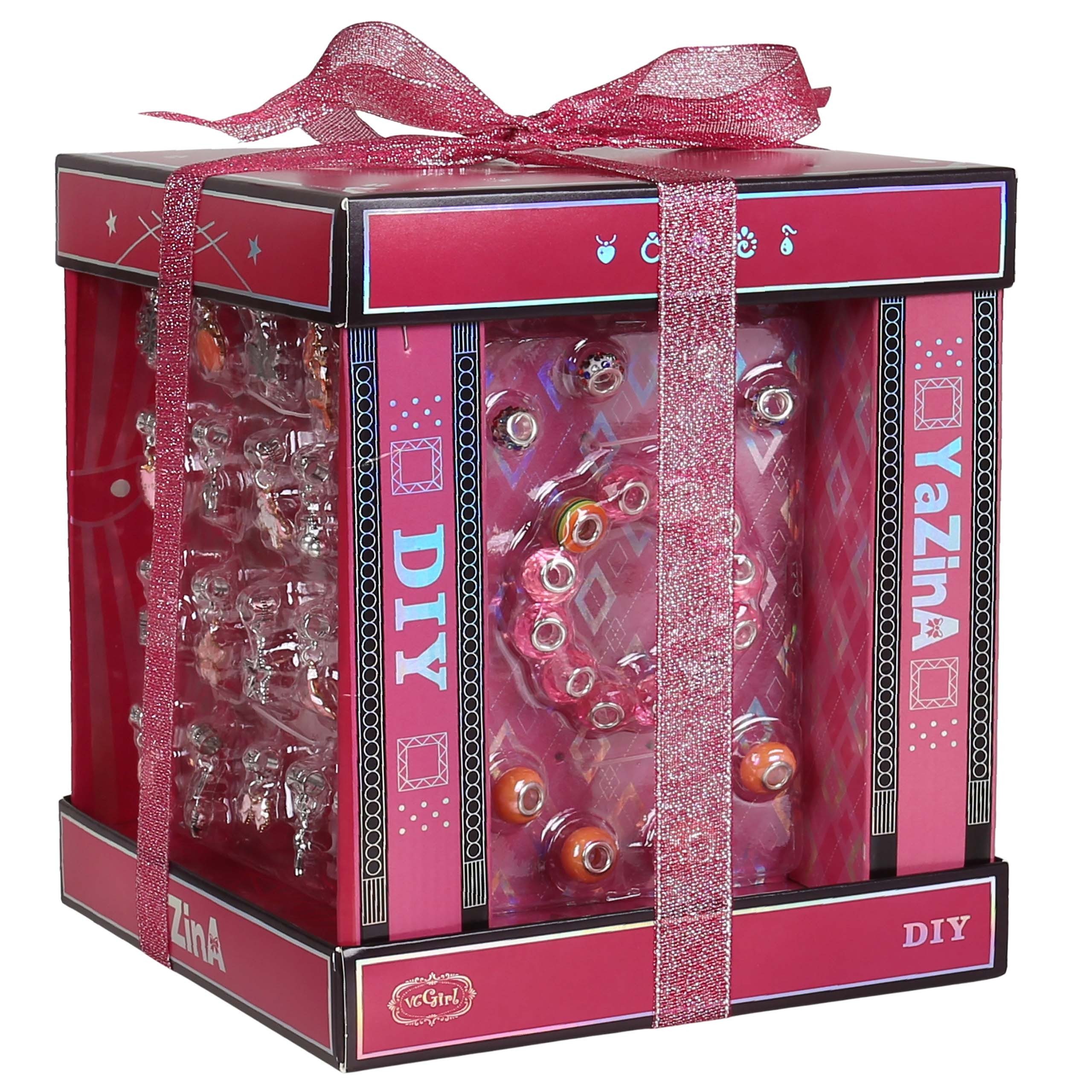 Sarcia.eu Bastel-Armband DIY Armband Bastelset, Kinderschmuck mit Charms, Geschenkset