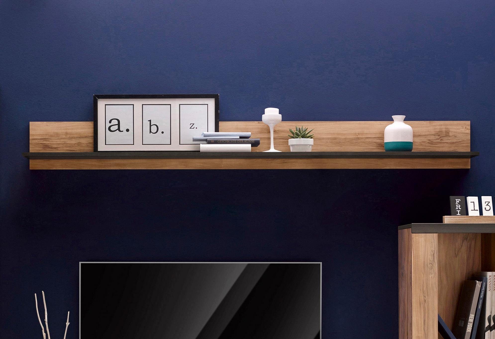 Home affaire Wandregal Larona, Breite 185 cm, Wandboard günstig online kaufen