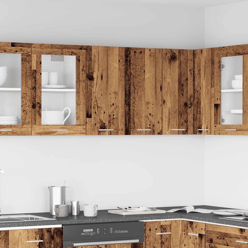 vidaXL Hängeschrank NA Küchenwandschrank Altholz-Optik 60x31x60 cm Spanplatte