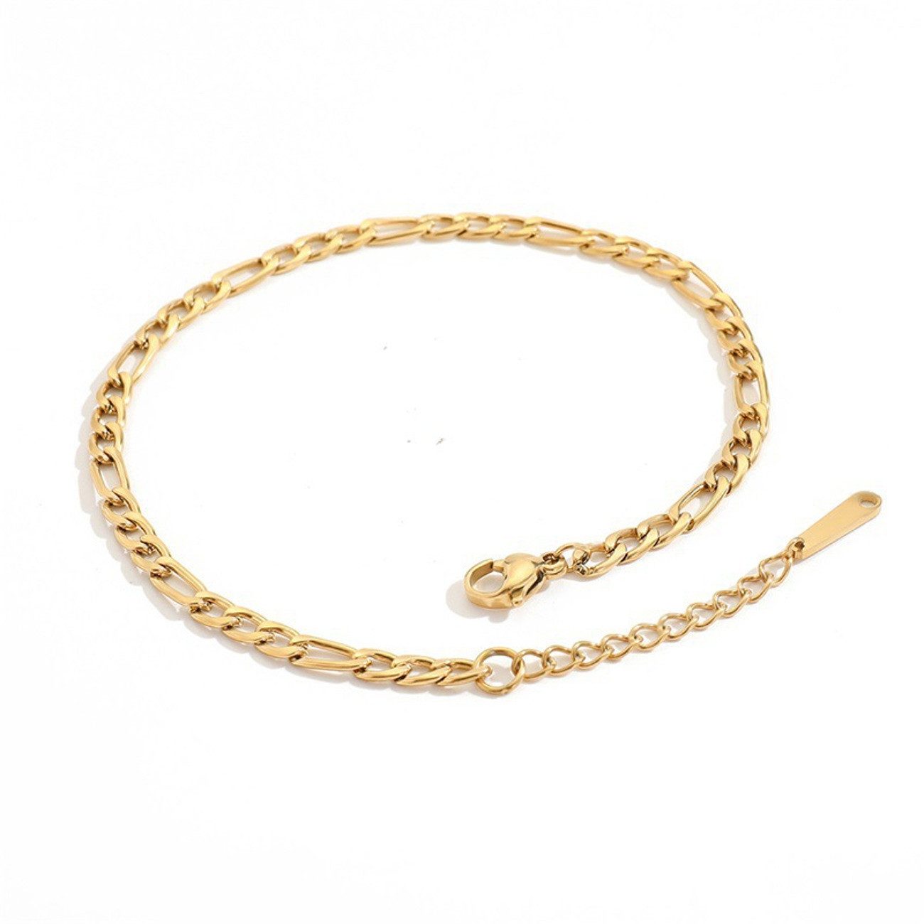 KARMA Fußkette Silber od. Gold Edelstahl günstig online kaufen