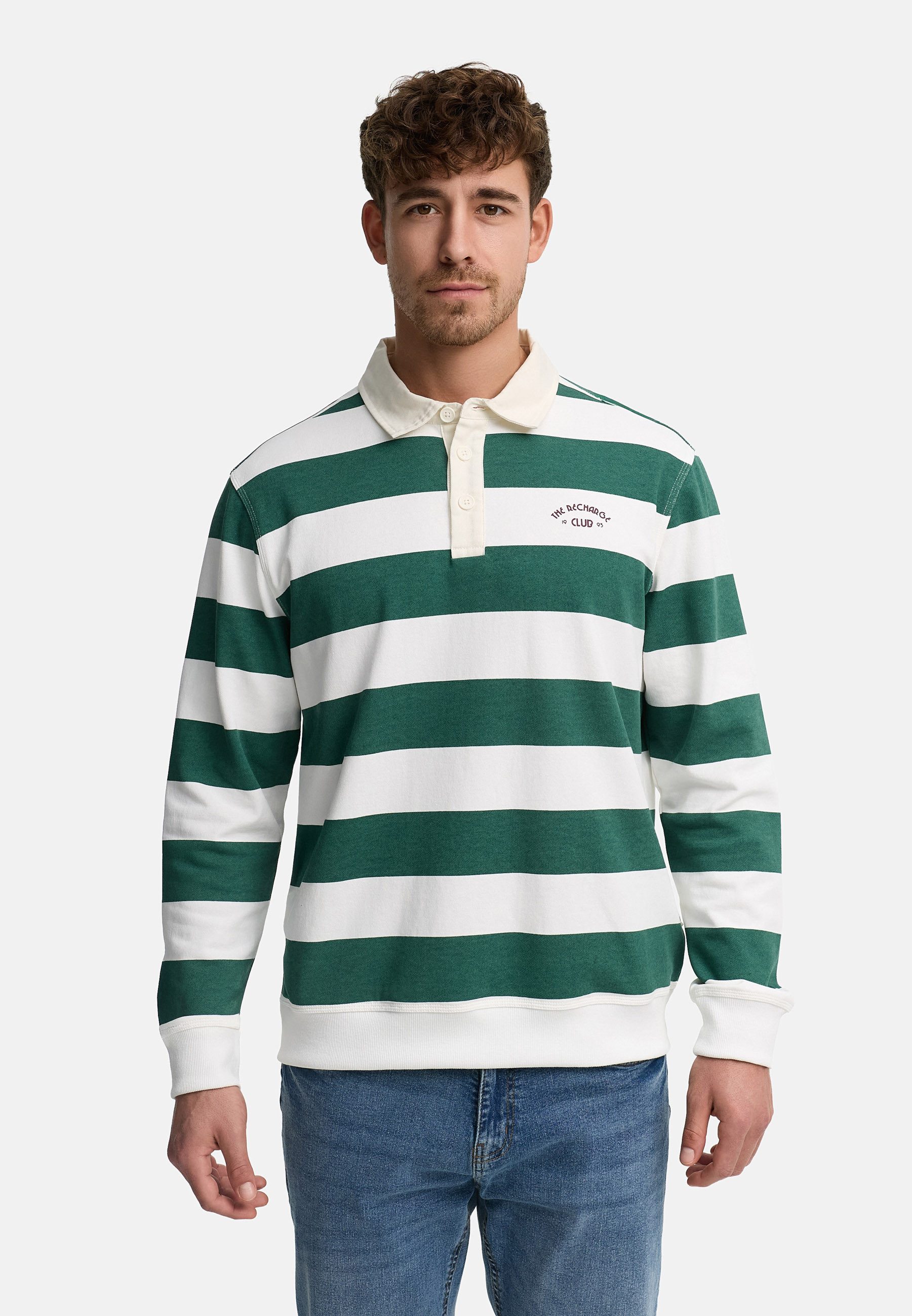 INDICODE Langarm-Poloshirt INLemon