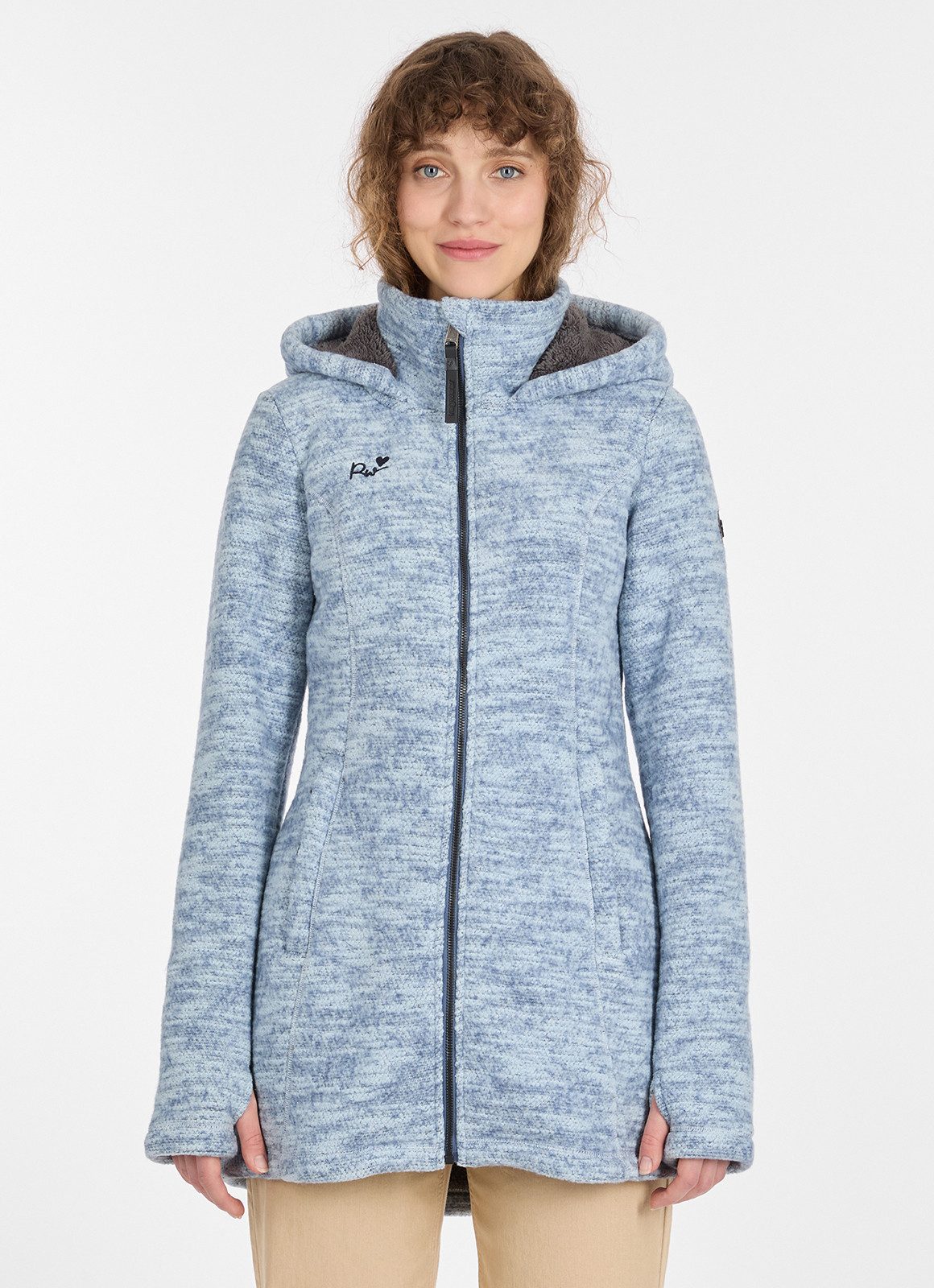 Ragwear Kapuzenstrickjacke LEMONA BONDED günstig online kaufen