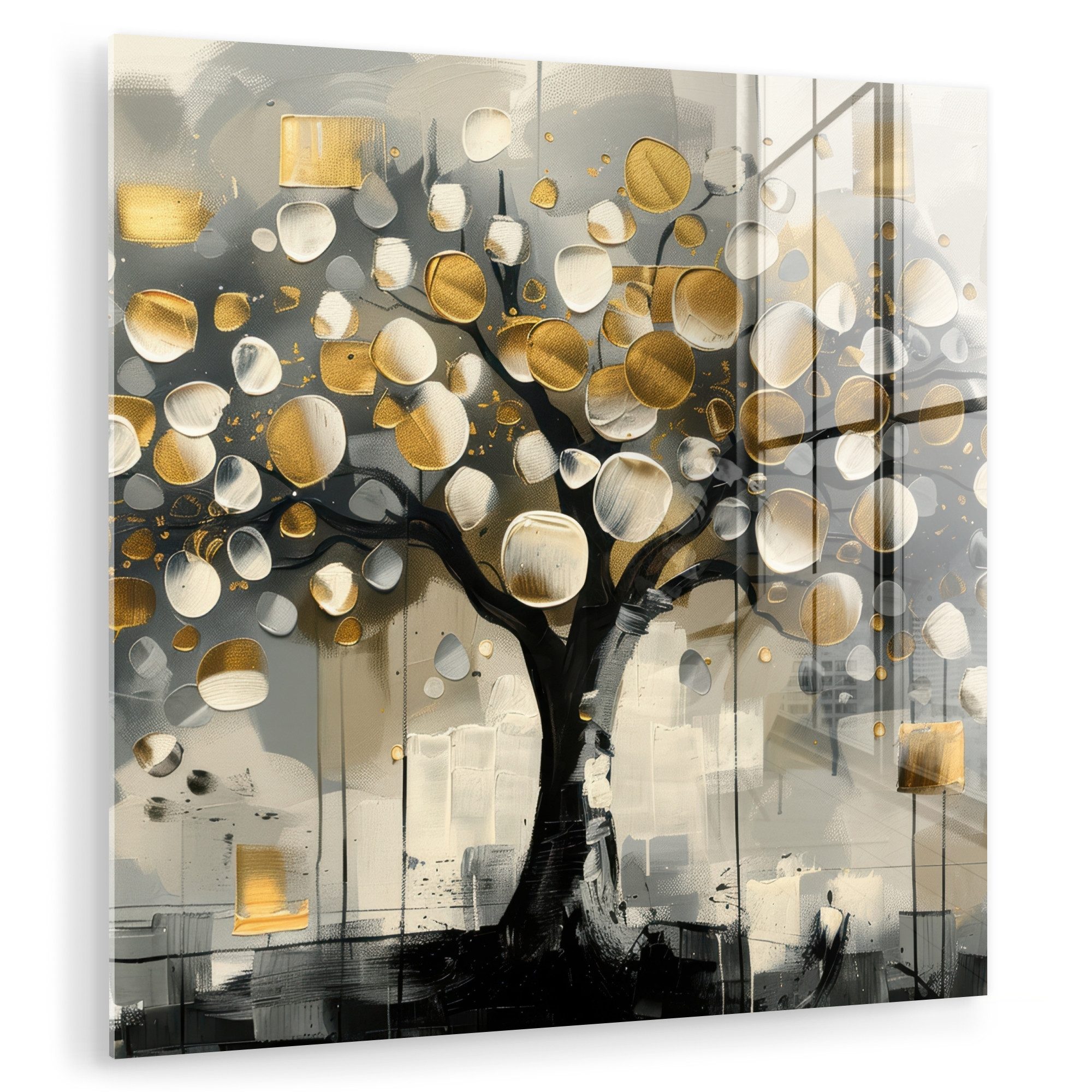 MuchoWow Acrylglasbild Baum - Abstrakt - günstig online kaufen