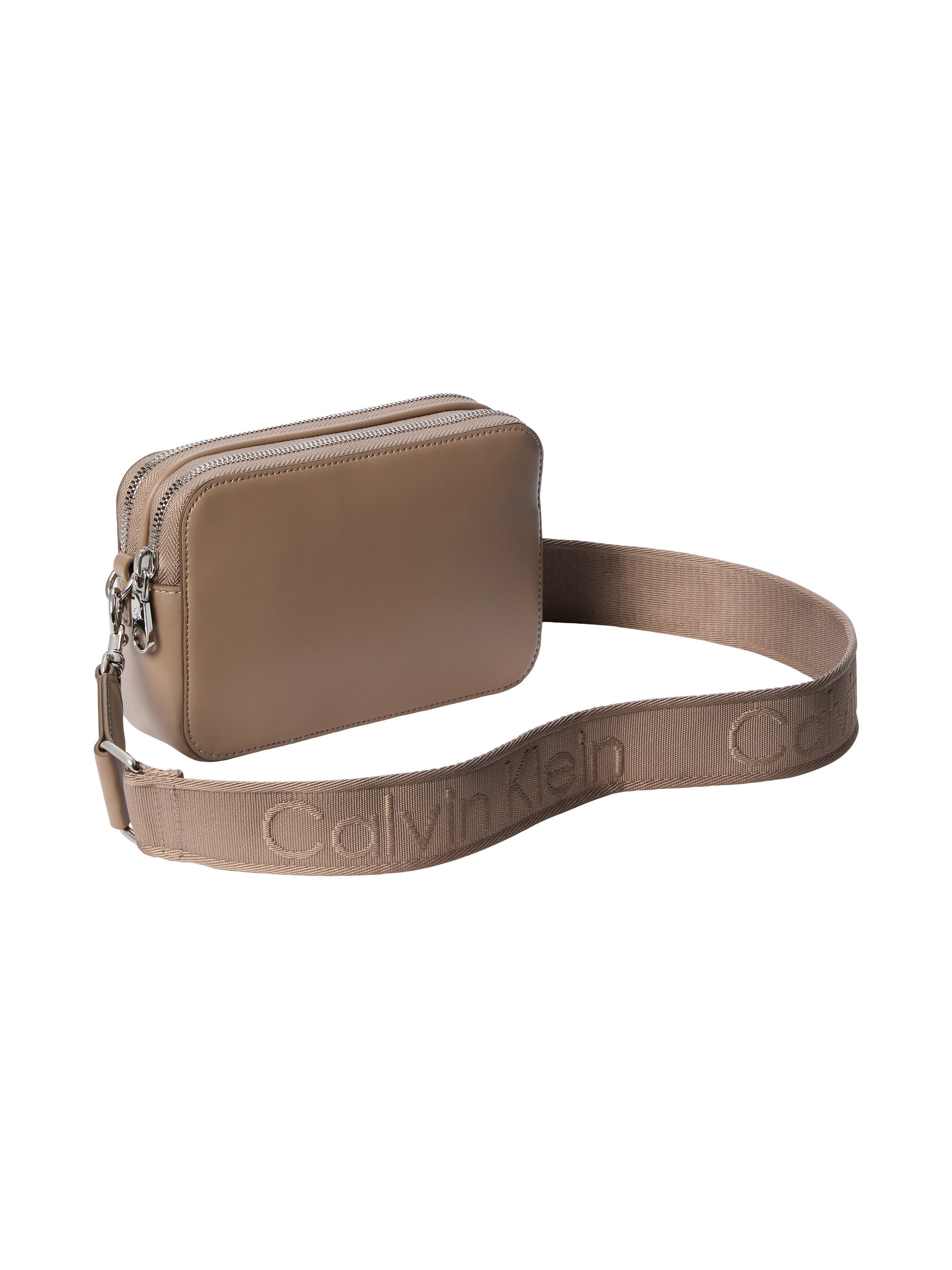 Calvin Klein Mini Bag WEBBING DOUBLE STRAP CAMERA BAG, kleine Schultertasch günstig online kaufen