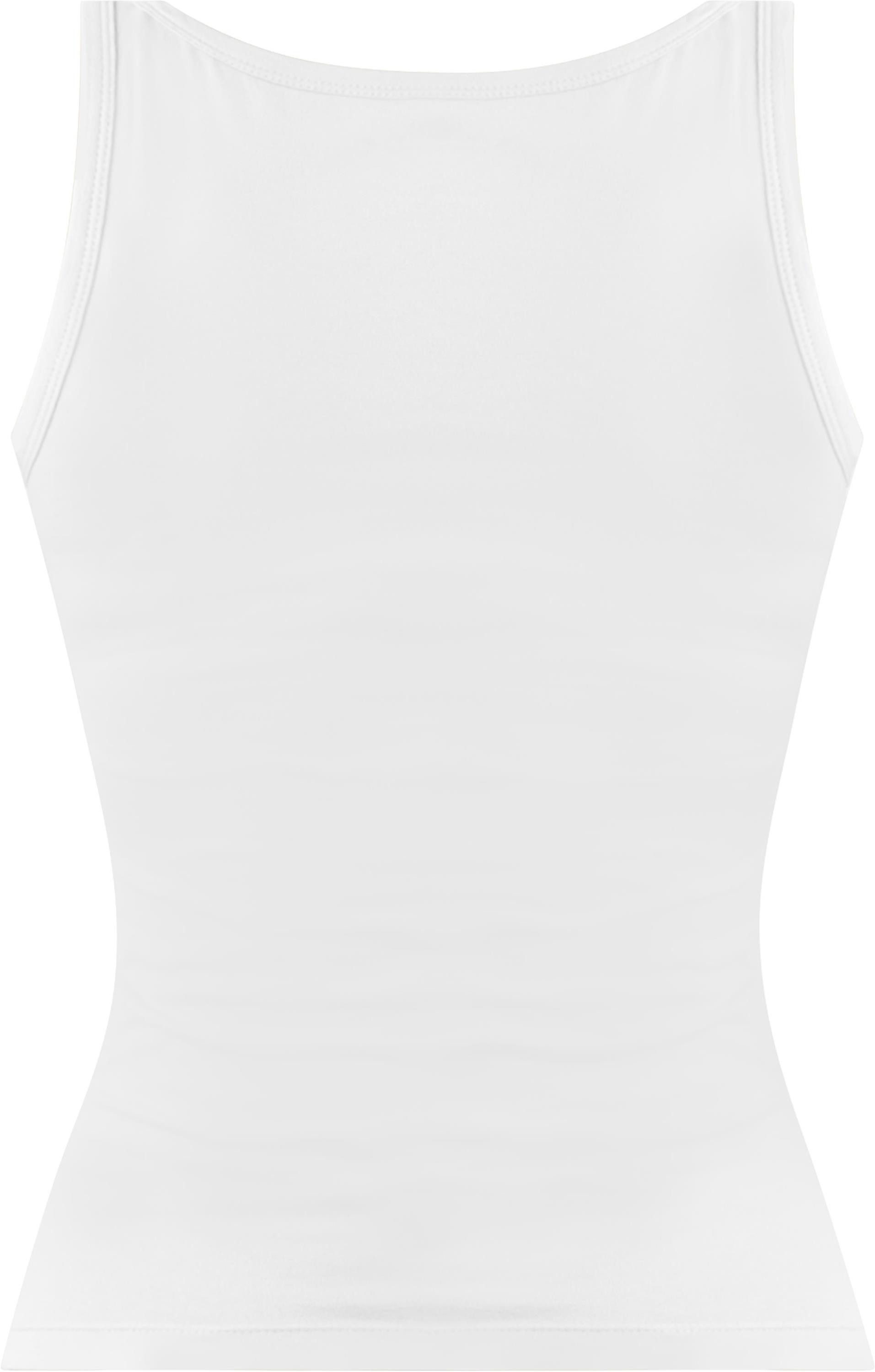 Janice Tanktop 4 x Damen Top Nazca Trägertop aus Baumwolle