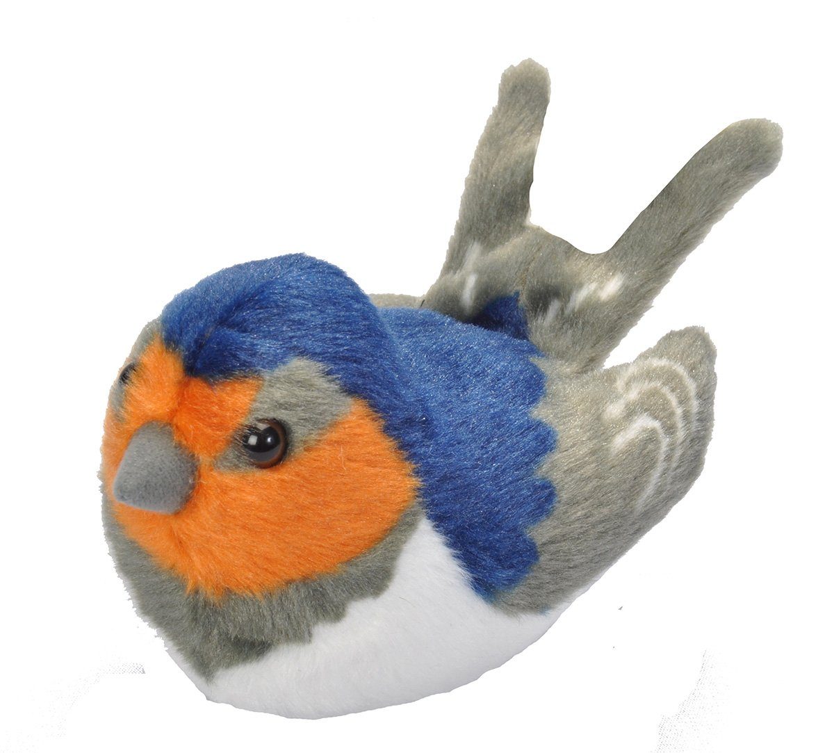 WILD REPUBLIC    Kuscheltier Wild Republic Rauchschwalbe 17 cm Stoffvogel Plüschschwalbe, mit Sound