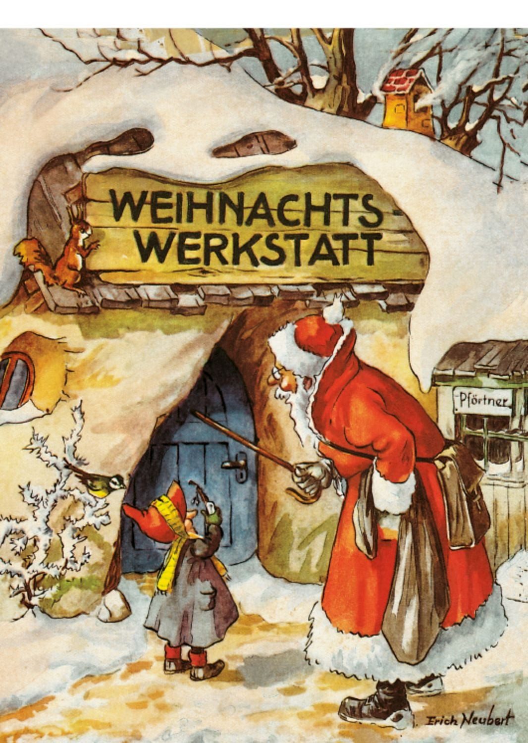 Korsch Verlag Abreißkalender Advents-Abreißkalender "Weihnachtswerkstatt " Abreißkalender