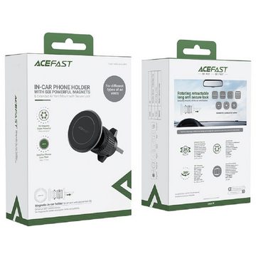 Acefast Magnetischer Autotelefonhalter am Lüftungsgitter schwarz Smartphone-Halterung