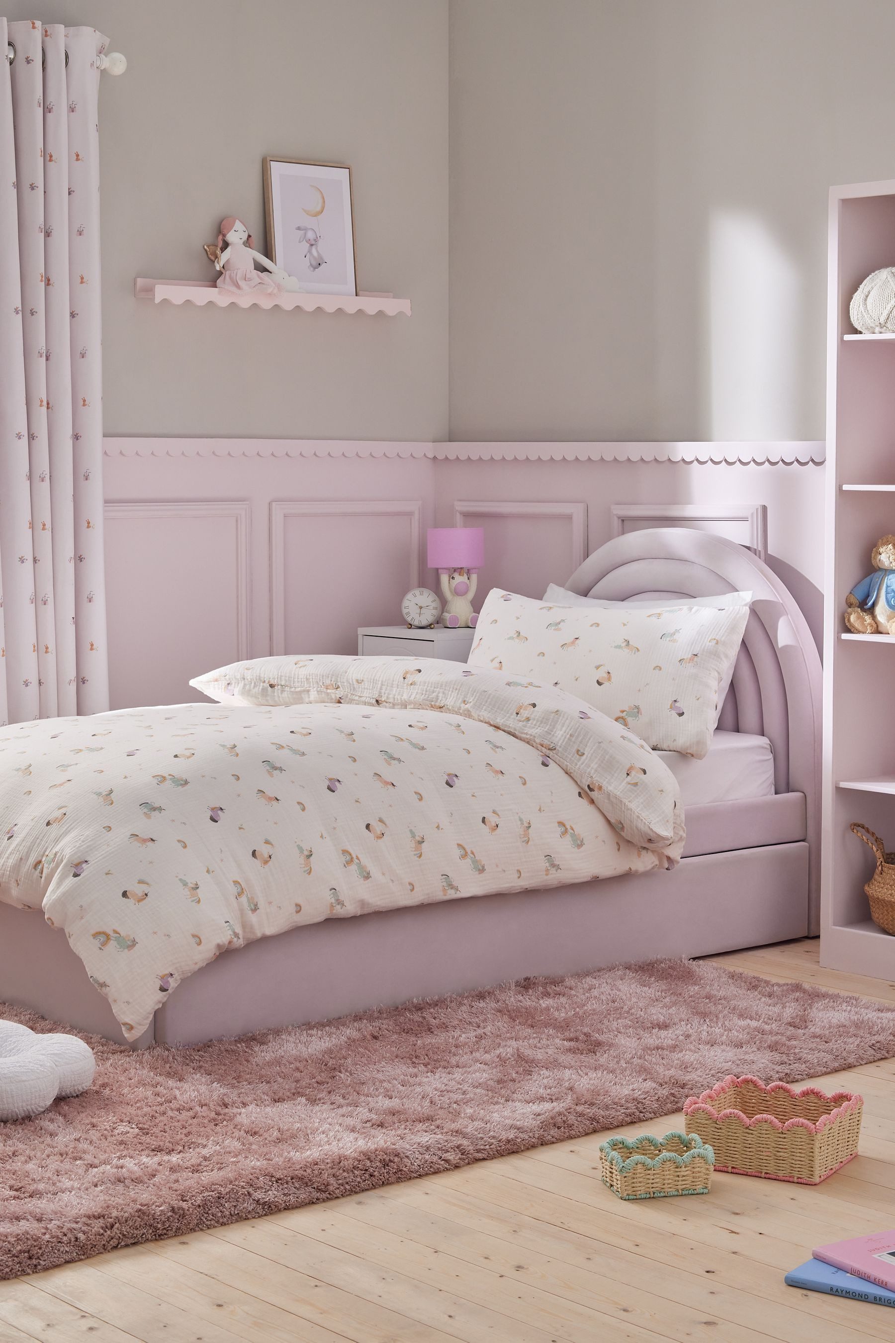 Next Bett-Set Bettgarnitur aus Baumwoll-Musseline, Knitteroptik, Bezug: Baumwolle