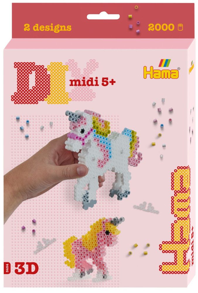 Dan Import 3128 – Hama Geschenkpackung Süße Haustiere | Perlen-Bastelset Mit 2 Stiftplatten Und Bügelpapier
