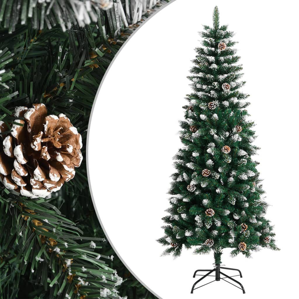 150 Weihnachtsbaum Ständer PVC cm furnicato Künstlicher mit Grün