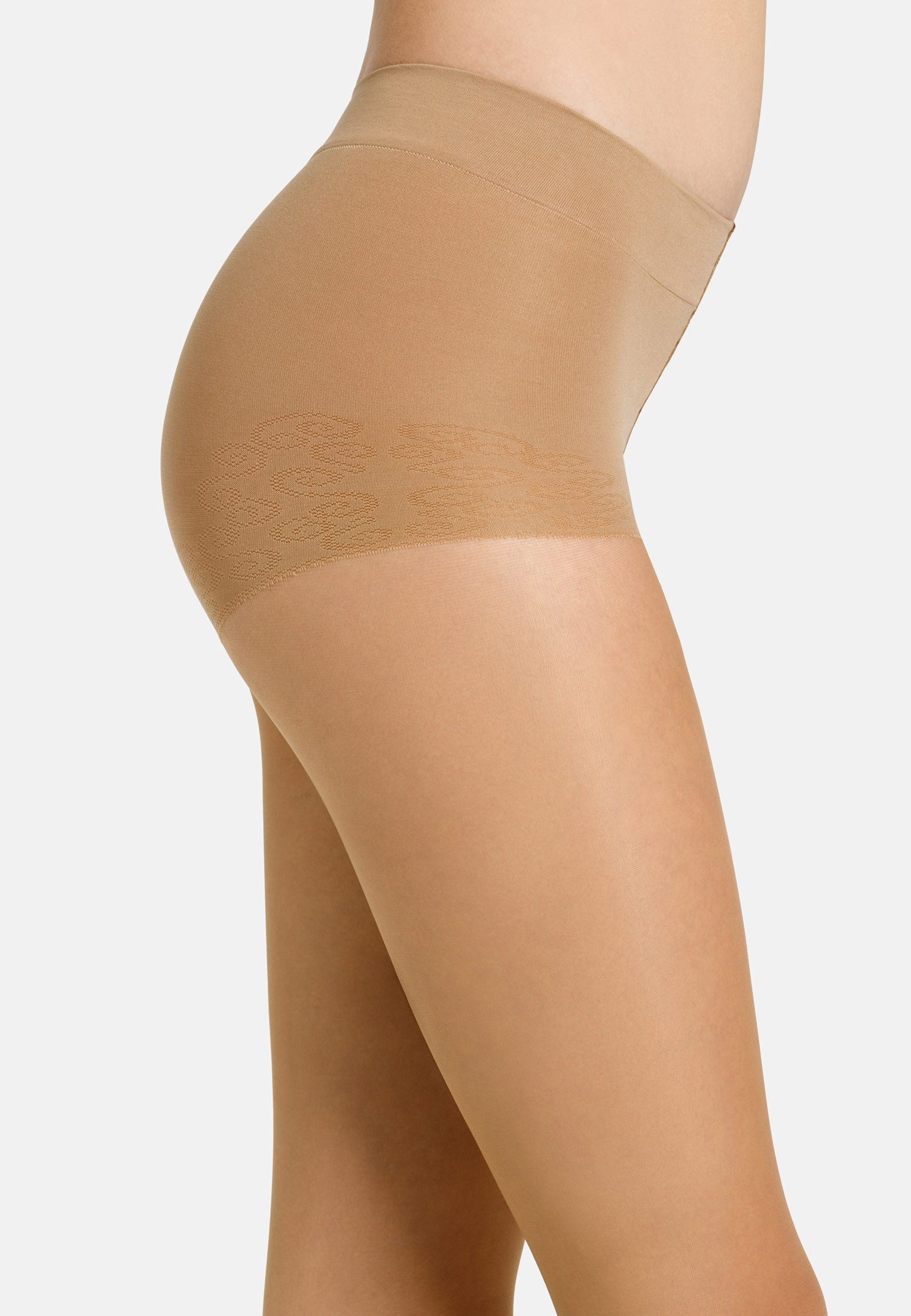 Camano Shaping-Strumpfhose fine functional 20 DEN (2er Pack) mit nahtloser Verarbeitung