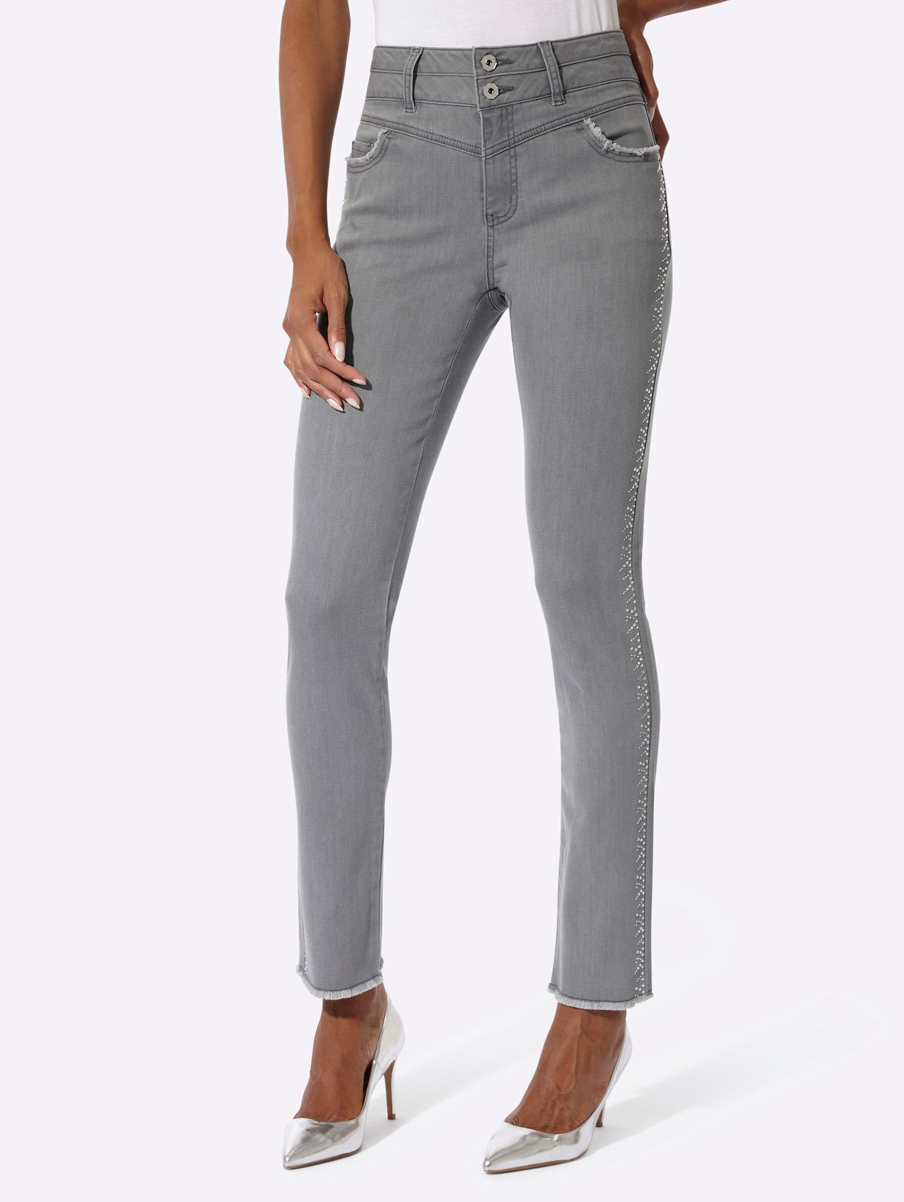 creation L Bequeme Jeans Lyocell-Baumwoll-Jeans komfortabel