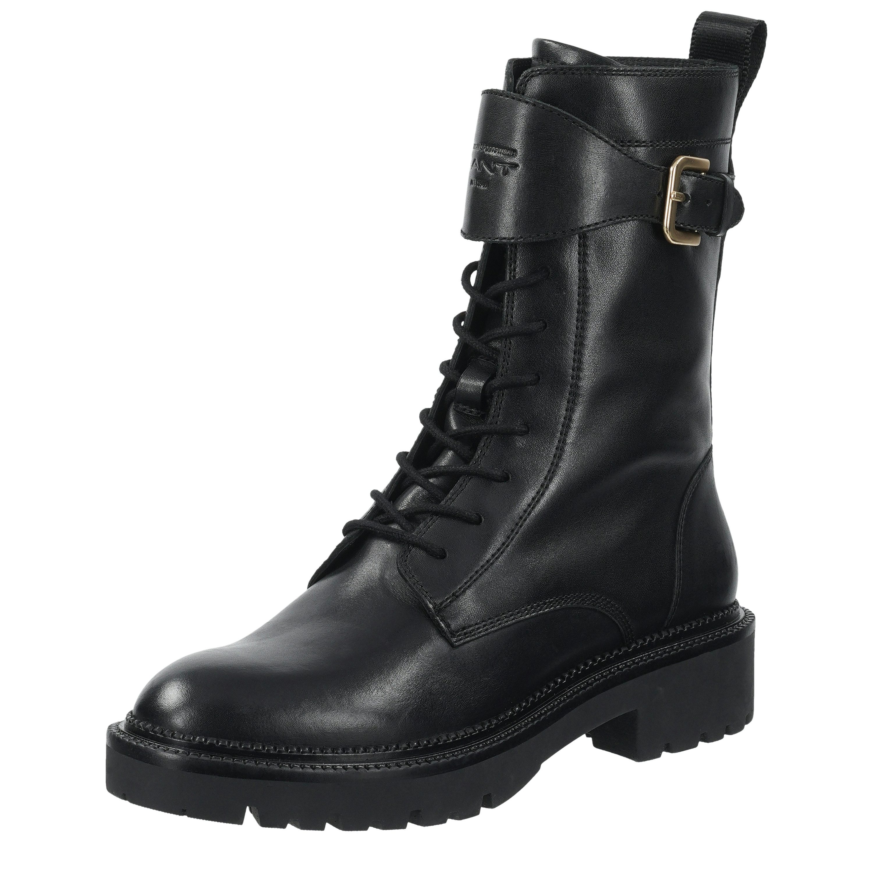 Gant KELLIIN Schnürboots Schnürstiefelette, Profilsohle, Blockabsatz