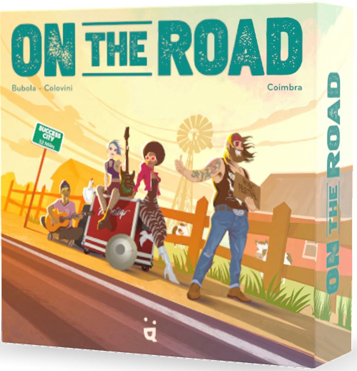 Helvetiq Spiel On the Road, Familienspiel, Made in Europe