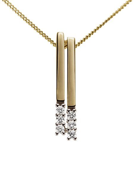 Kettenanhänger Schmuck Geschenk Gold 333 Halsschmuck Anhänger für Halskette