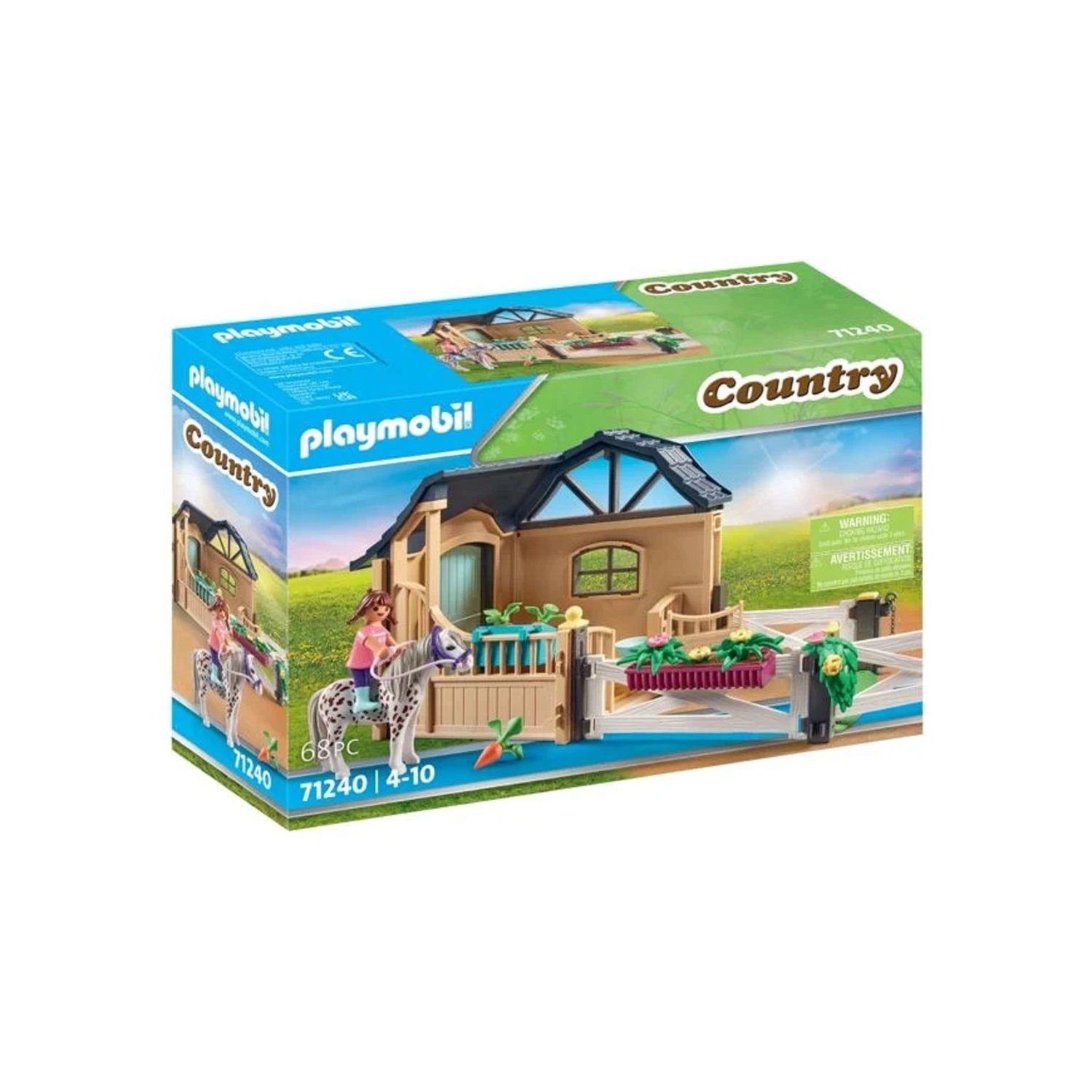 Playmobil® 71240 Reitstallerweiterung Konstruktions-Spielset günstig online kaufen