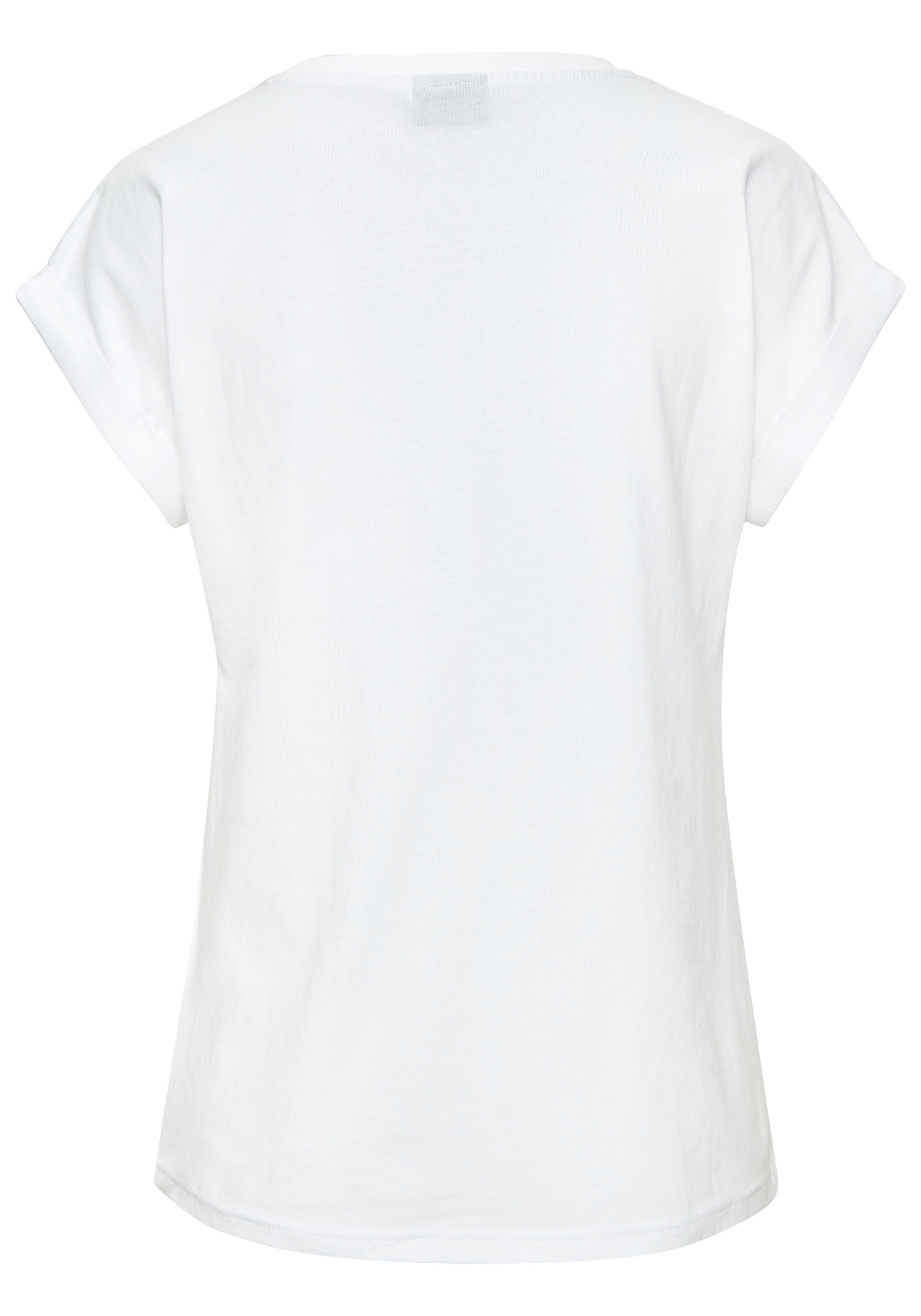 LASCANA Print-Shirt aus Baumwolle, Damen T-Shirt, Basic