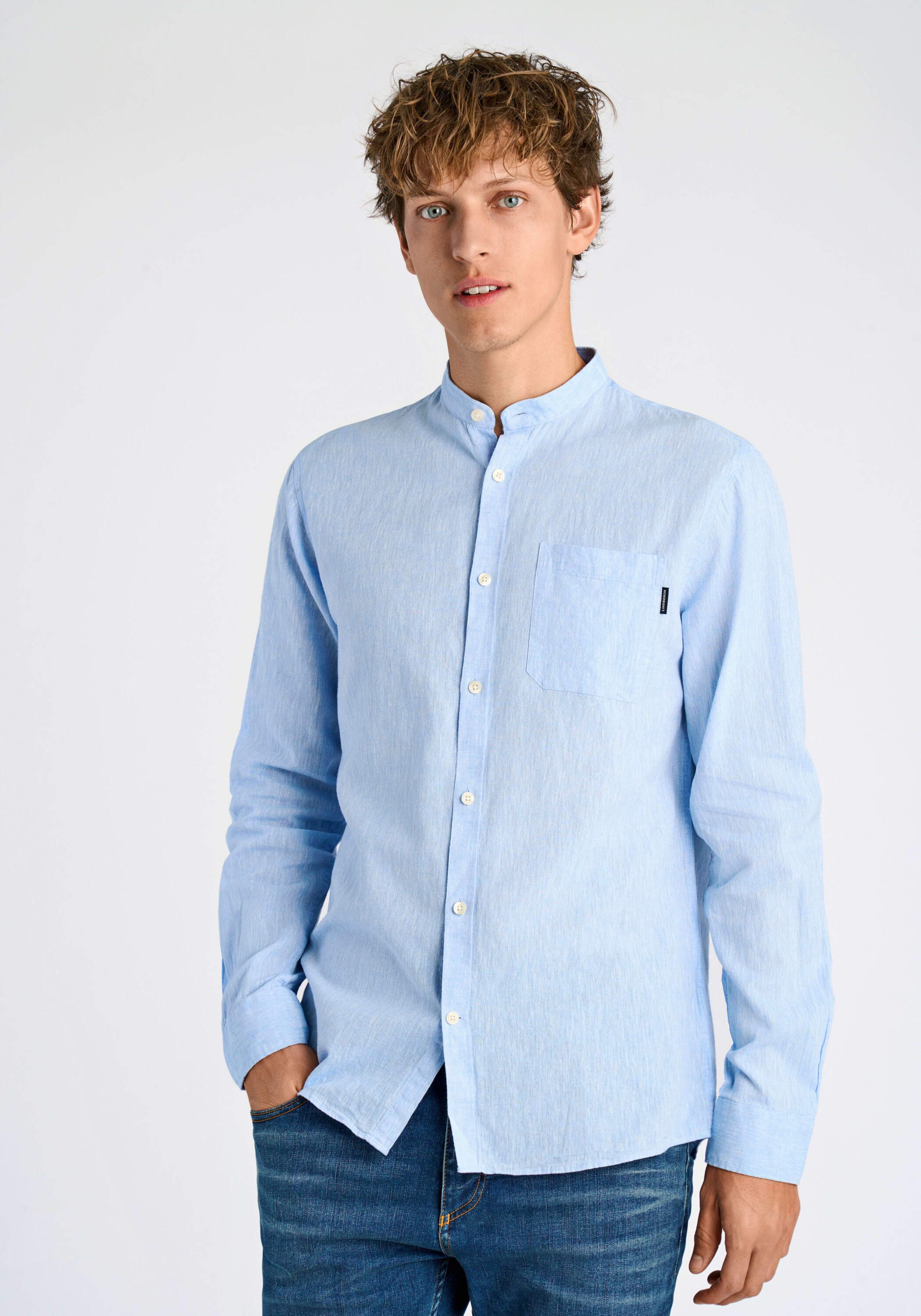 LINDBERGH Leinenhemd Leinenhemd Relaxed Fit