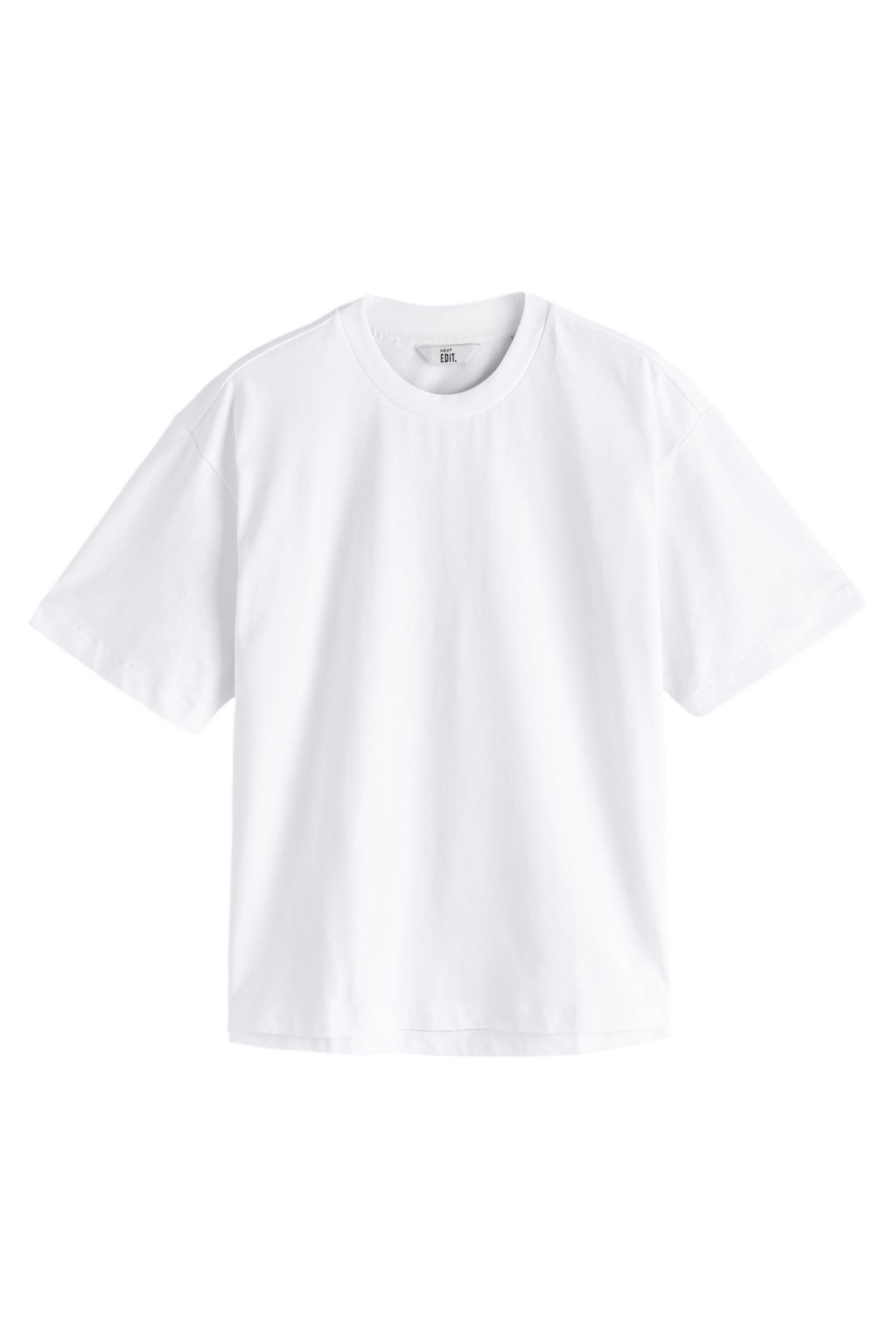 Next T-Shirt EDIT Schweres, kastiges T-Shirt (1-tlg) günstig online kaufen