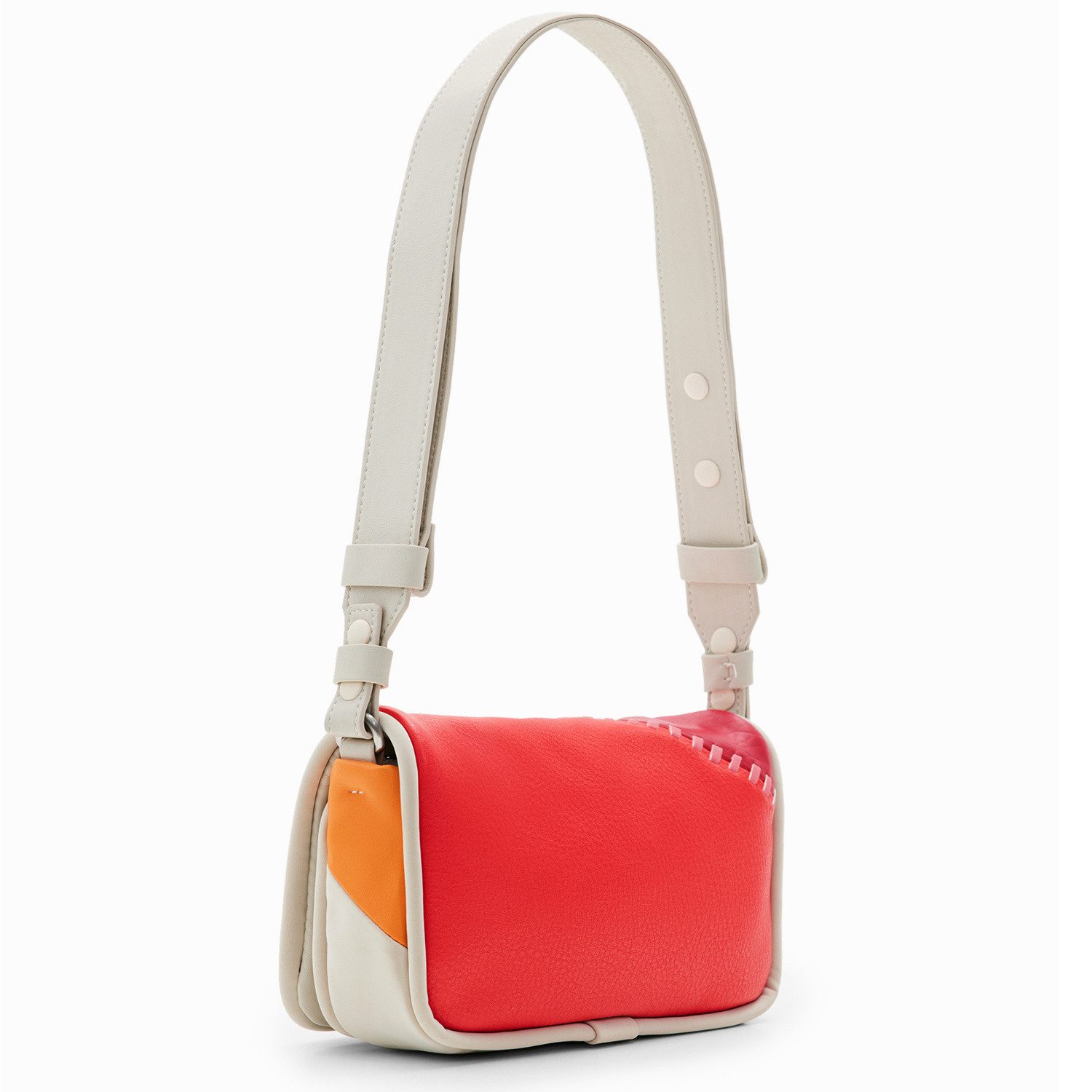 Desigual Umhängetasche Desigual Damen Schultertasche Mundi Gales tutti fruti (1, 1-tlg., 1)