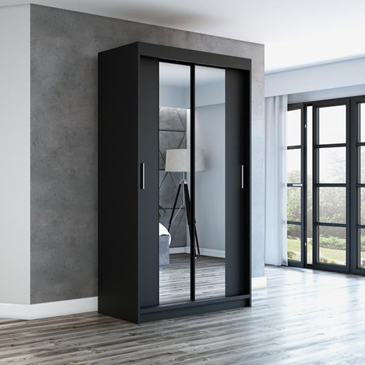 A&J MöbelLand GmbH Schwebetürenschrank NEO 2-türig günstig online kaufen