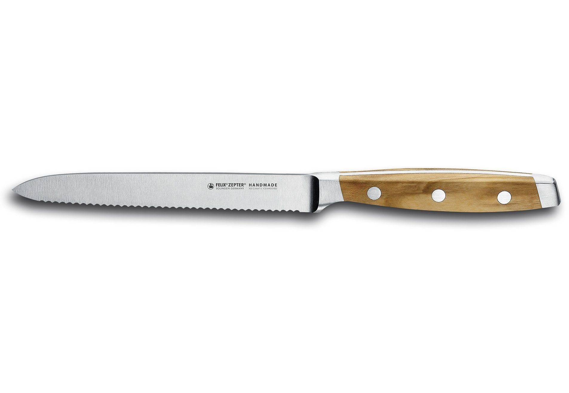 Felix Solingen Tomatenmesser First Class Wood, Handmade in Solingen