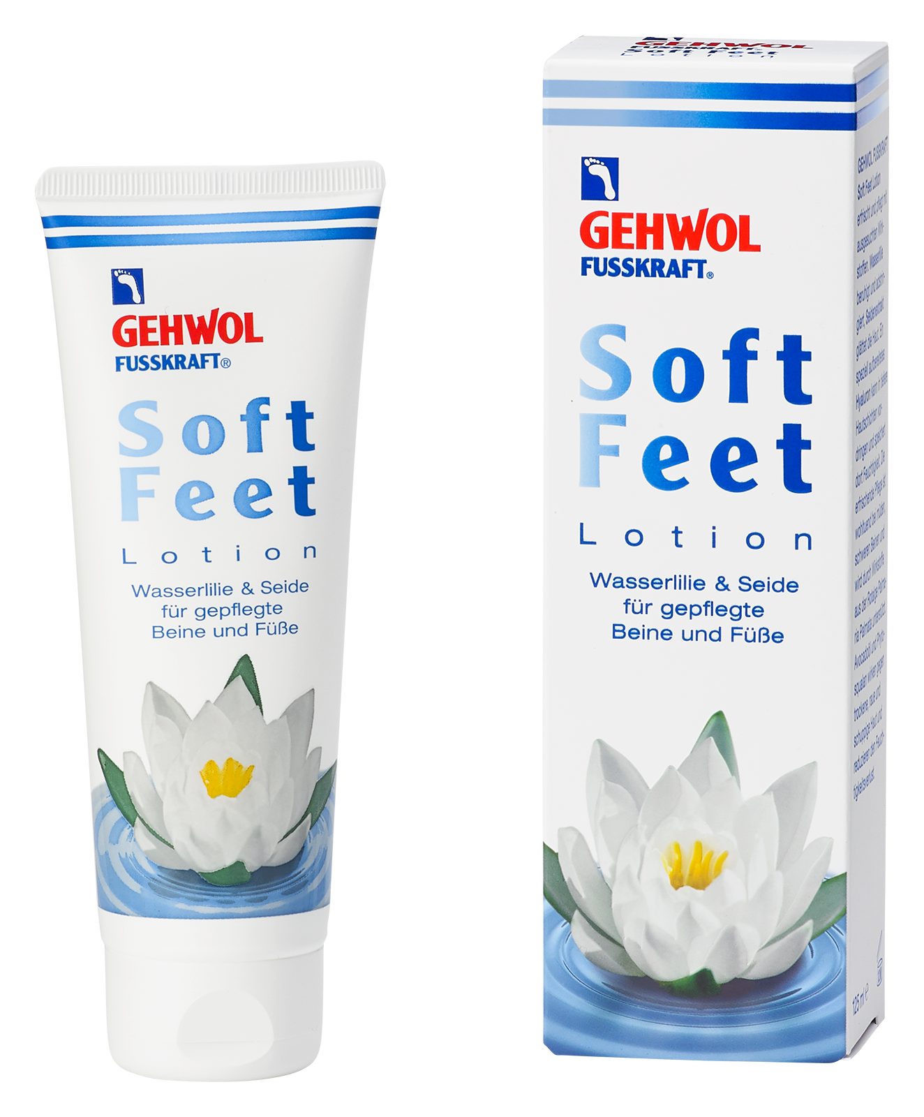 Gehwol Fußlotion GEHWOL FUSSKRAFT *Soft Feet Lotion* Wasserlilie&Seide, 1-tlg.