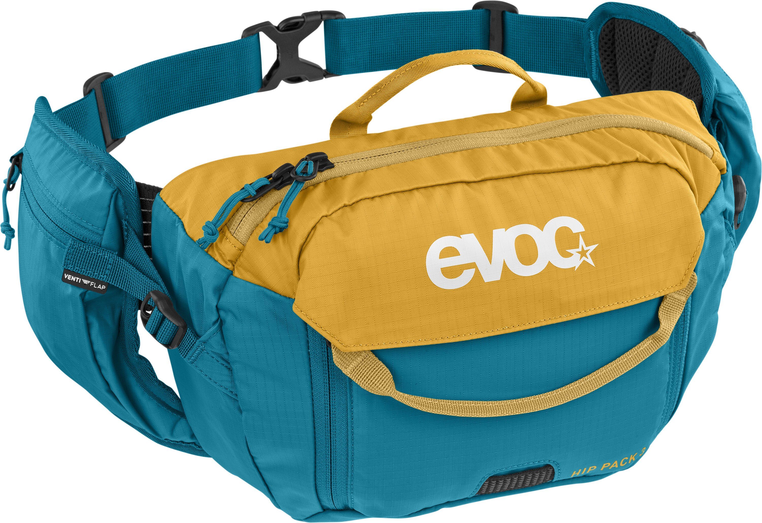 EVOC Gürteltasche, mit optimaler orange Rückenbelüftung