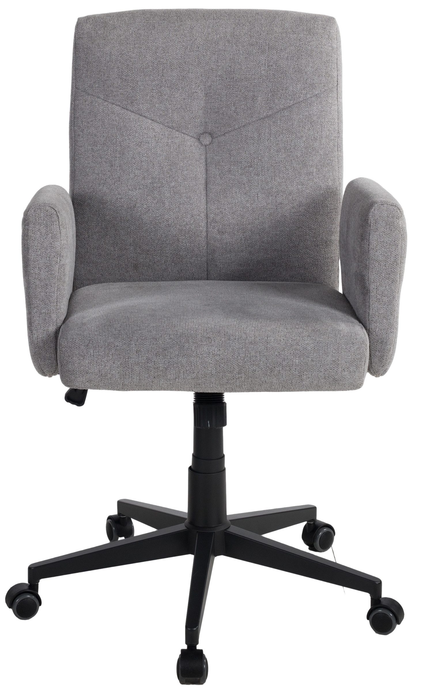 Duo Collection Bürostuhl Bo, Taschenfederkern, ergonomisch, grau, Webstoff - 64x96x64cm (BxHxT)