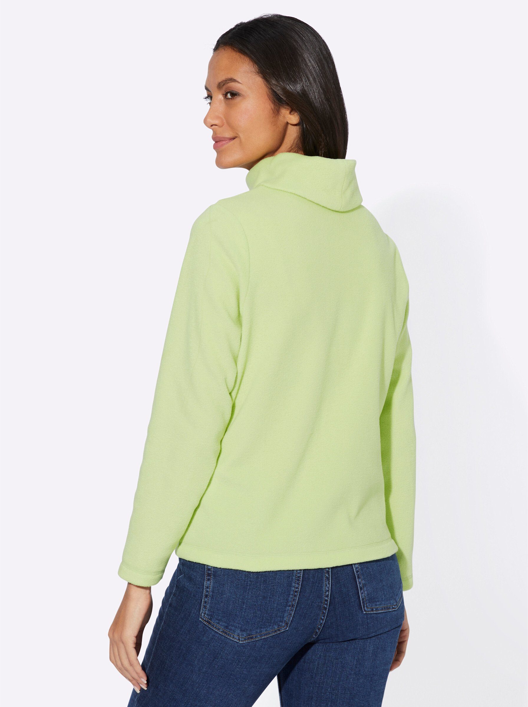 Witt Fleeceshirt Fleeceshirt Länge ca. 62 günstig online kaufen