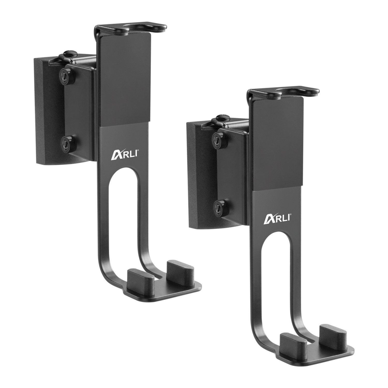ARLI Lautsprecher-Wandhalterung Wandhalter für SONOS ONE / SL Play 1 Lautsprecher Wandhalterungen, (inkl. Montageanleitung und Befestigungsmaterial, 2 er Pack, Set)