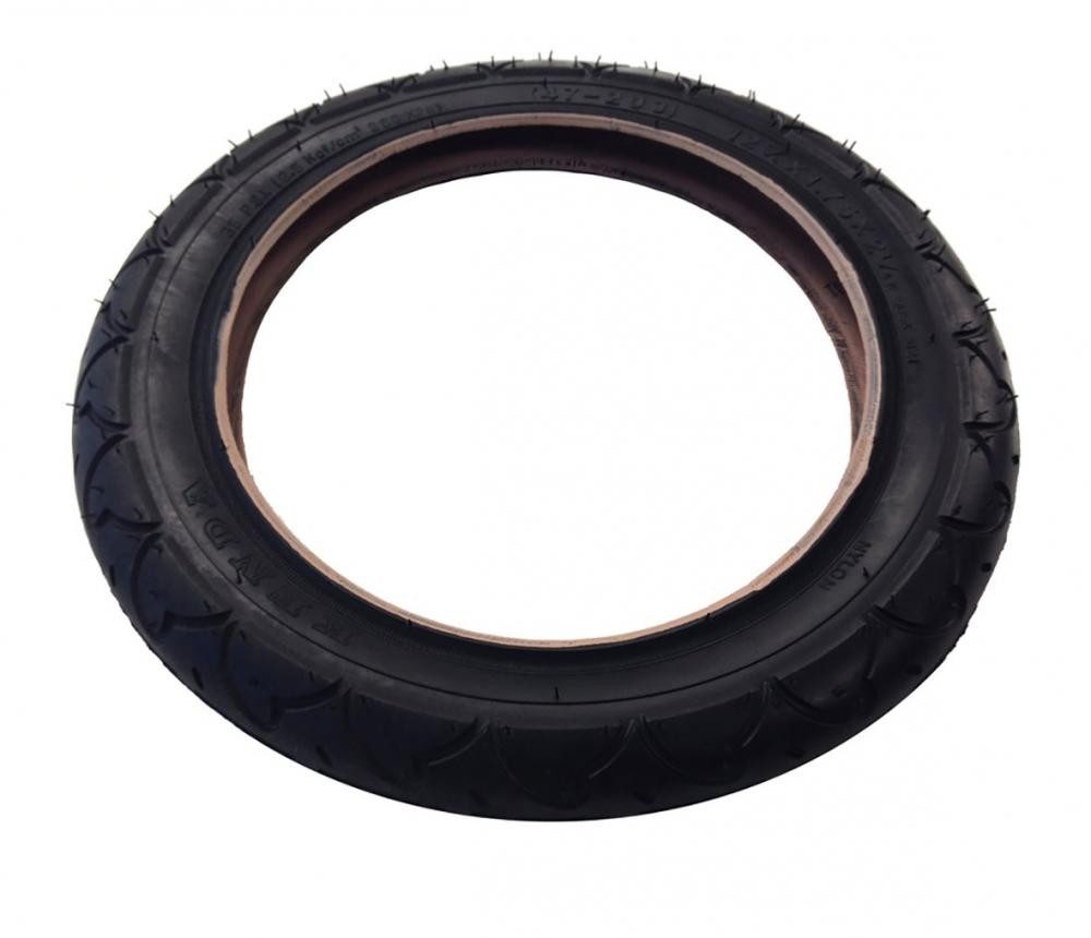 Burley Fahrradreifen Burley Travoy Ersatzreifen 12,5" x 2" Schwarz - Komplett mit Achse & S