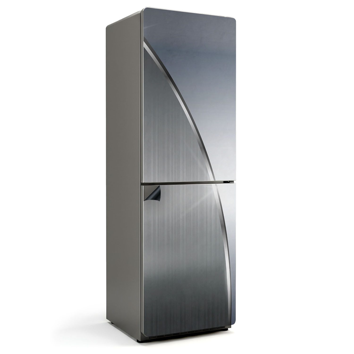 Tulup Magnetfolie Kühlschrank Magnetmatte Metallisches Muster Folie Schutz