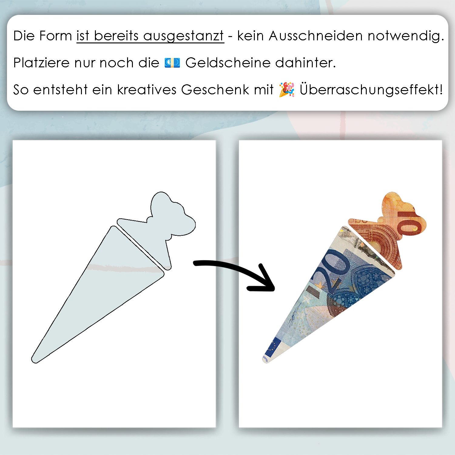 Tigerlino Poster Einschulung Geldgeschenk Jungen Mädchen günstig online kaufen