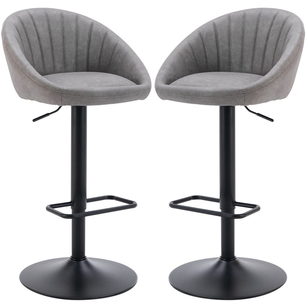 WAHSON OFFICE CHAIRS Barhocker höhenverstellbar drehbar Barstuhl aus Handtu günstig online kaufen