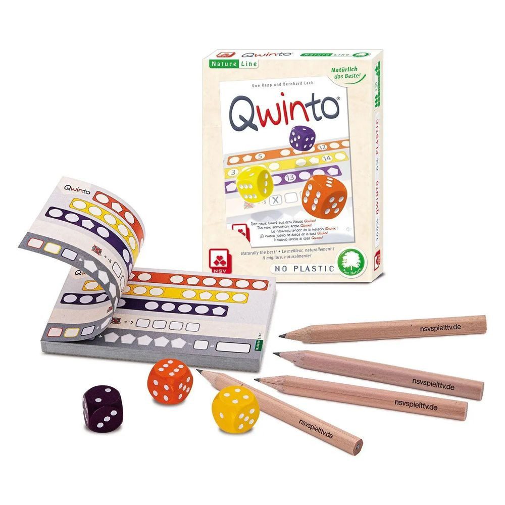 Cartamundi Spiel Qwinto - Natureline