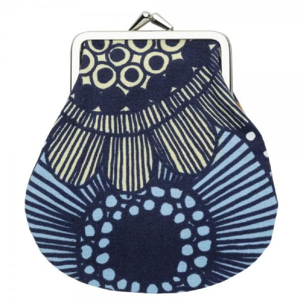 Marimekko Handtasche Portemonnaie Pinie Kukkaro Pieni Siirtolapuutarha White Orage Blue (12