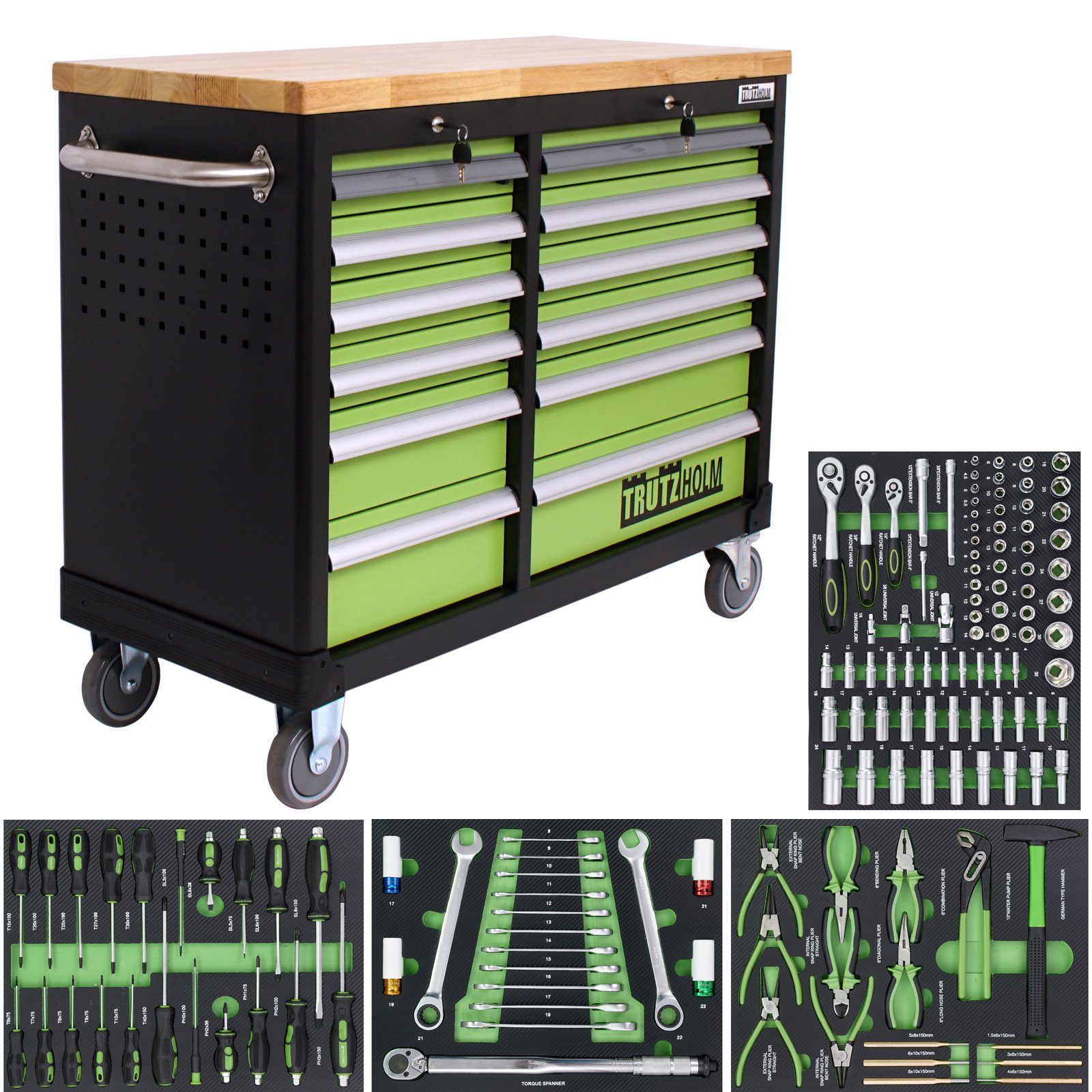 TRUTZHOLM Werkstattwagen DELUXE 2 x 6 günstig online kaufen