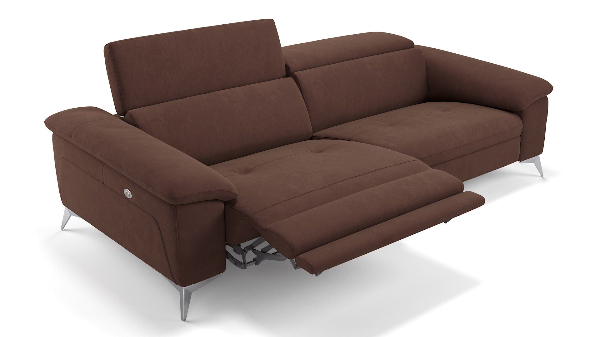 Sofanella 3-Sitzer Dreisitzer STELLA Stoffsofa Stoffcouch Designersofa