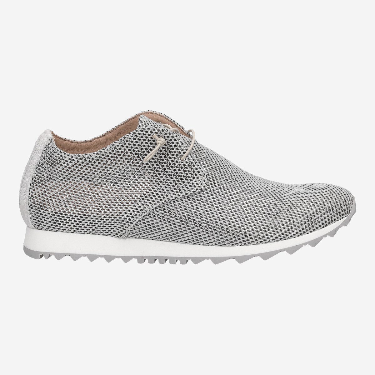 Donna Carolina KETA SHEP 51.763.050-007, Sneaker in Silber für Damen Sneaker