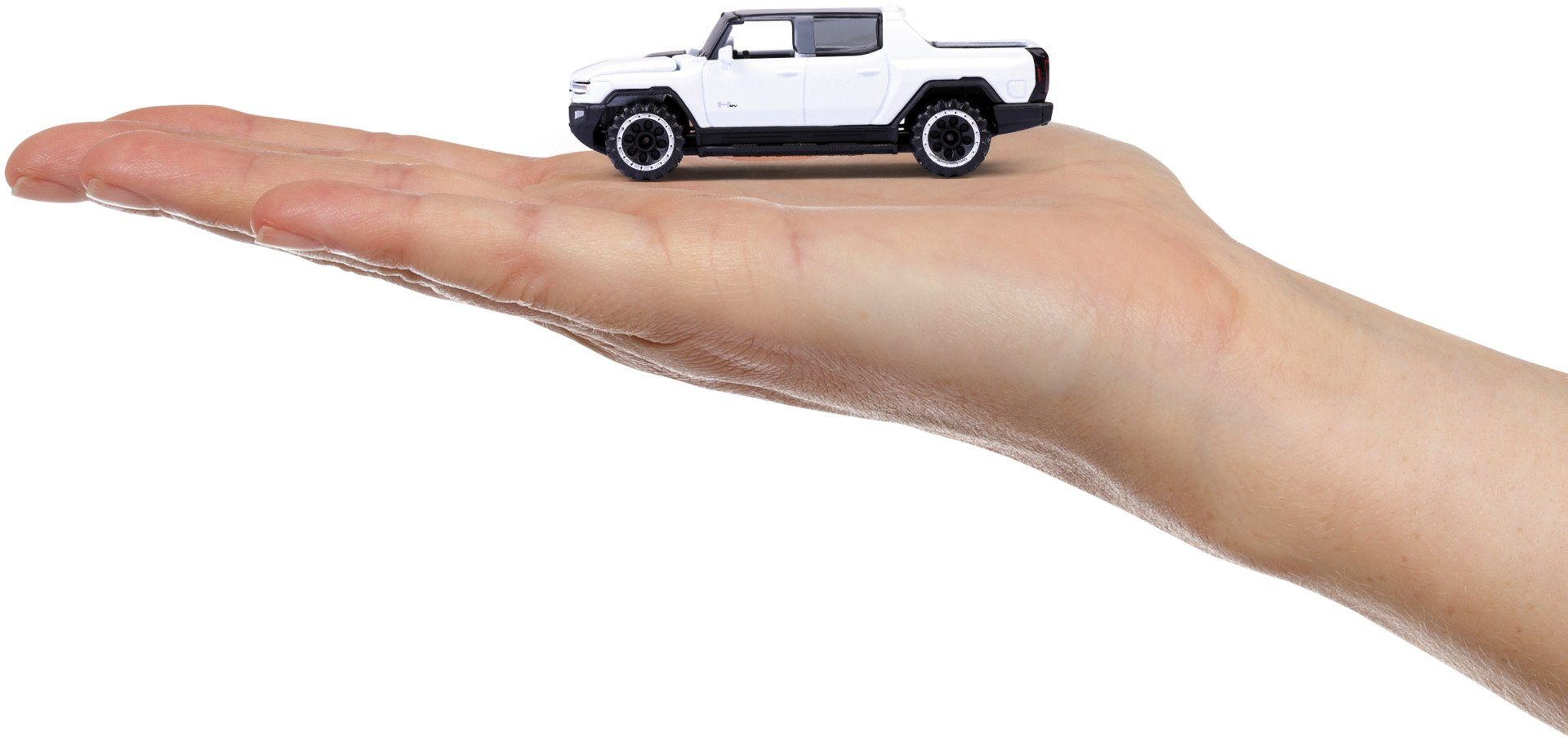 Spielzeugauto majORETTE GMC weiß Premium Cars Spielzeug-Auto 212053052Q37 EV Hummer