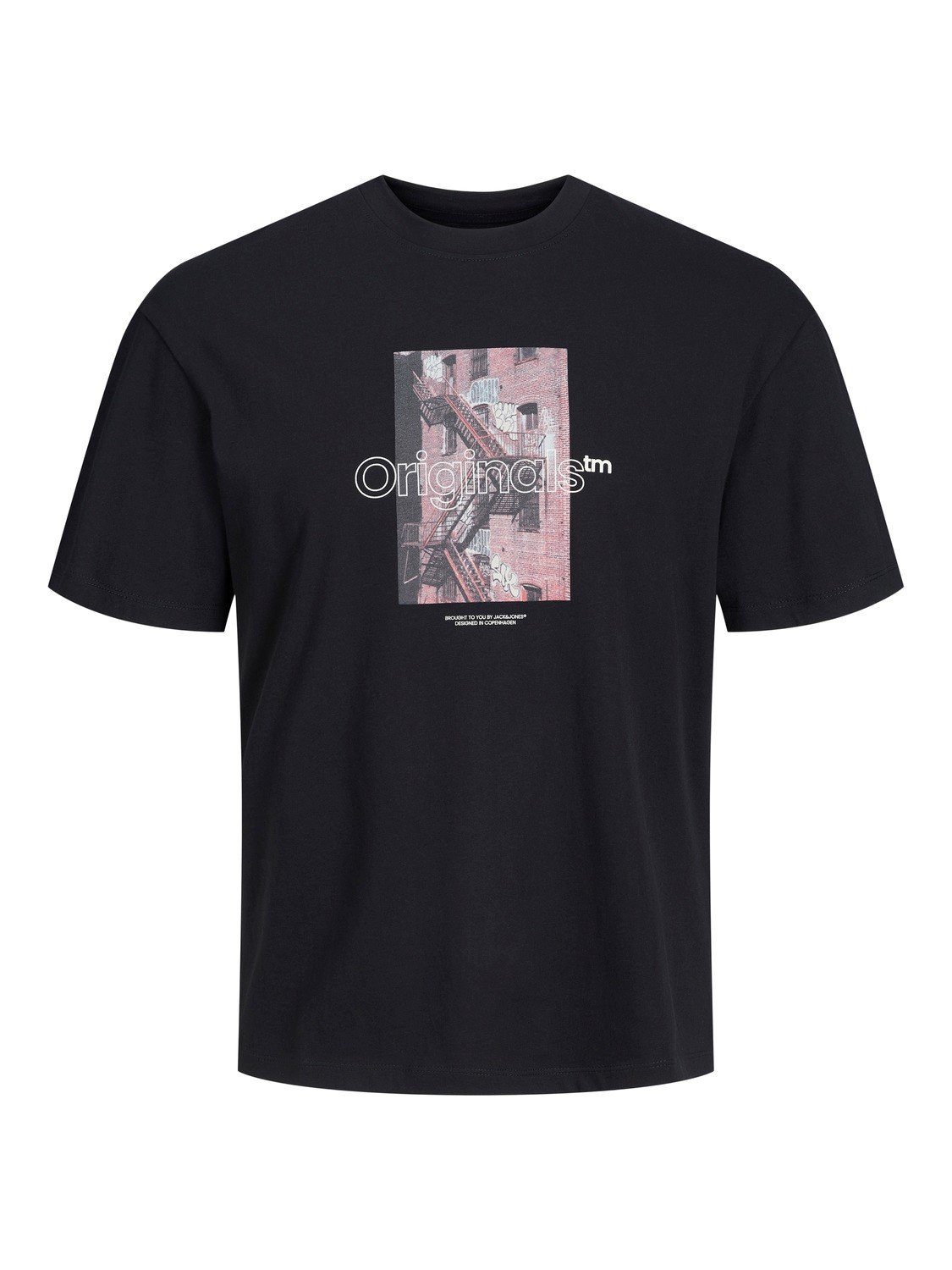 Jack & Jones Herren Rundhals T-Shirt JORVESTERBRO PHOTO - Regular Fit günstig online kaufen