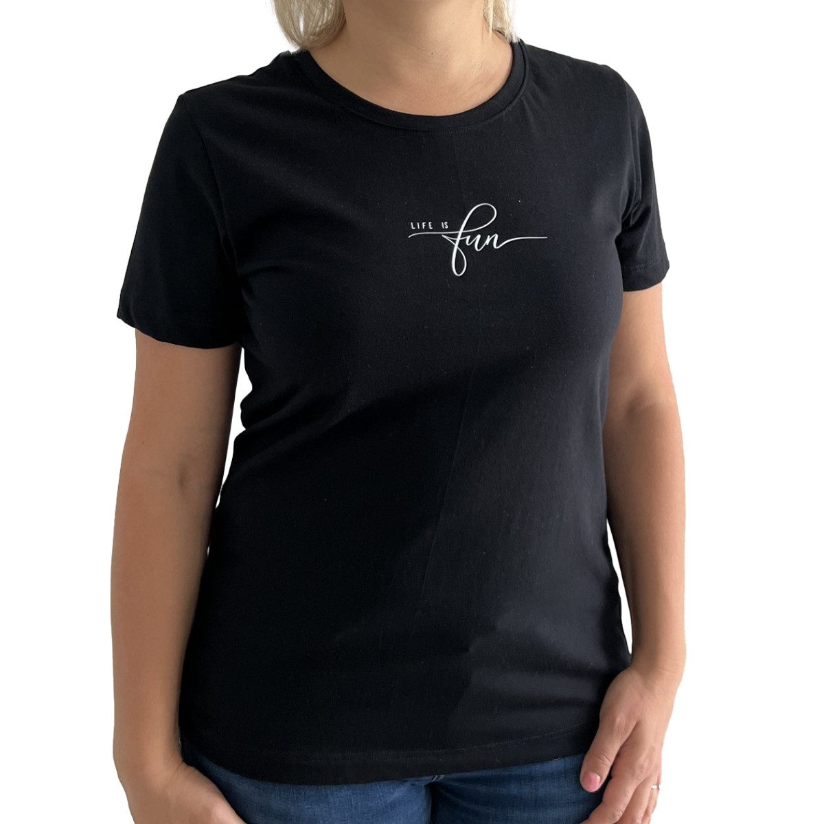 HERMKO Kurzarmshirt 701180055 T-Shirt 100% Bio-Baumwolle mit Druckmotiv hergestellt in EU – Bild 2 von 4