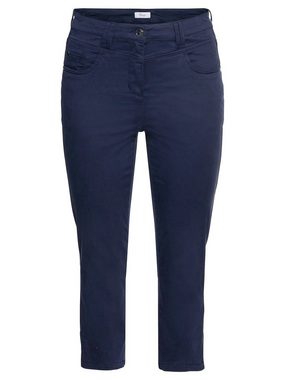 Sheego 7/8-Hose Große Größen mit Schlitz am Saum, in elastischer Twill-Qualität