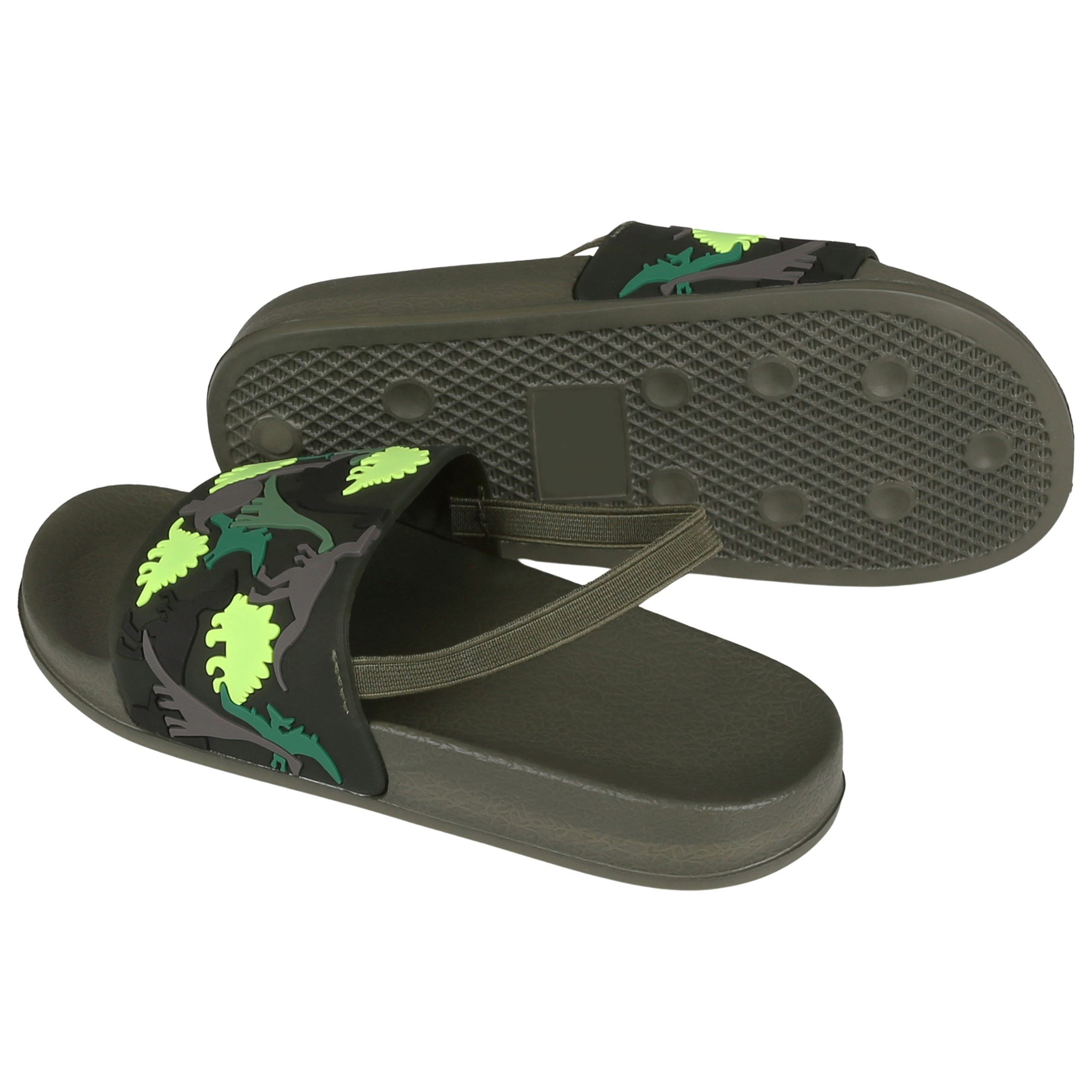 Sarcia.eu Dinosaurier Jungen-Flip-Flops mit Gummiband, 32 EU / 13 UK Badepantolette