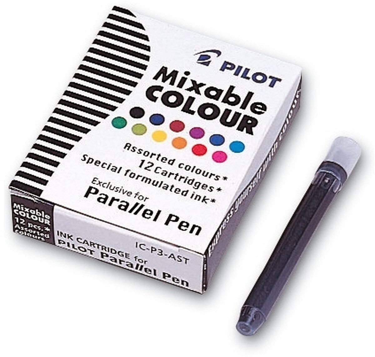 Pilot Pen Füllhalter Füllhalterpatrone IC-P für Parallel Pen 12 Цвета(ов)