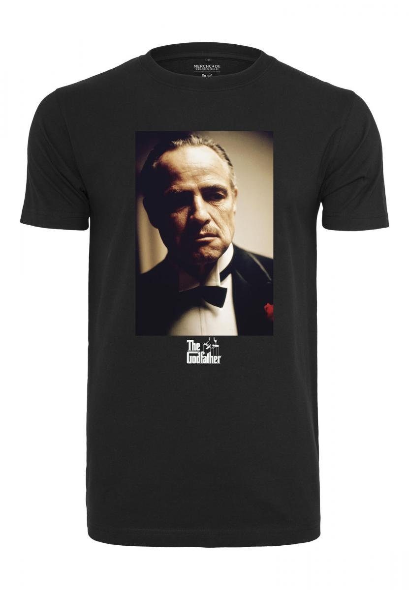 Merchcode T-Shirt Herren Godfather Portrait Tee (1-tlg)