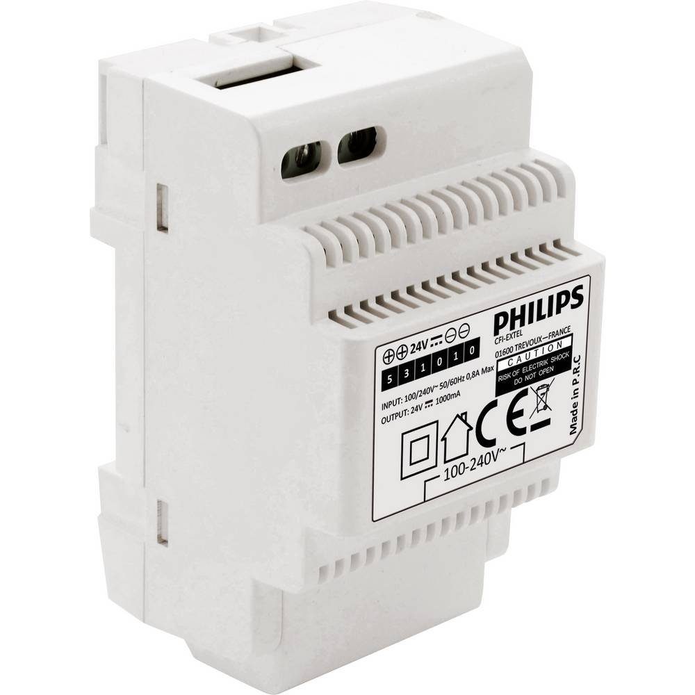 Philips Video-Türsprechanlage Trafo 24V/1A WelcomeEye Power DES1000DPS 531010